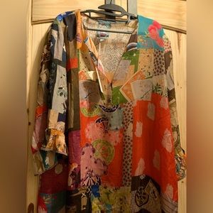 Johnny Was Vera Tunic Large